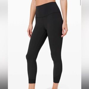 Lululemon Align HR Scallop 25 Black